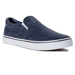 No Boundaries Men's Denim Slip-On Loafers
